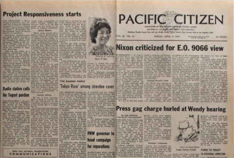 Pacific Citizen, Vol. 82, No. 14 (April 9, 1976) (ddr-pc-48-14)