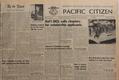 Pacific Citizen, Vol. 52, No. 23 (June 9, 1961) (ddr-pc-33-23)