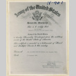 Honorable discharge for Joe Fujimoto (ddr-densho-37-1819)