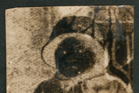 Paper negative of a baby (ddr-densho-483-254)