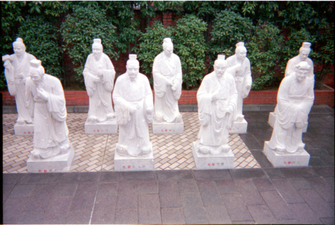 Confucius Shrine, statues (ddr-densho-426-562)
