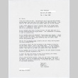 Letter regarding reminiscences about Larry Tajiri and Little Tokyo (ddr-densho-338-143)