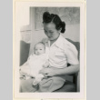 Mrs. Kanai and baby (ddr-densho-37-1005)