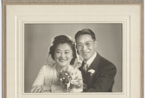 Yuri and Richard wedding portrait (ddr-densho-356-147)