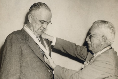 Man being given medal (ddr-njpa-2-26)
