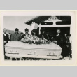 Mourners at George Ikenaga's funeral (ddr-densho-37-1334)