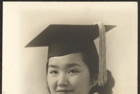 Graduation portrait of Molly Kageyama (ddr-densho-287-27)