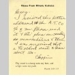 Letter from Minoru Kishaba to Henry Y. Ikemoto with an 8th grader's letter (ddr-csujad-1-69)