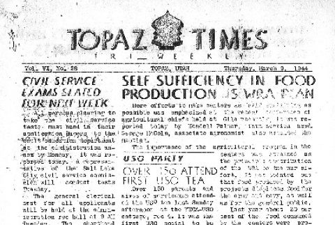 Topaz Times Vol. VI No. 28 (March 9, 1944) (ddr-densho-142-285)