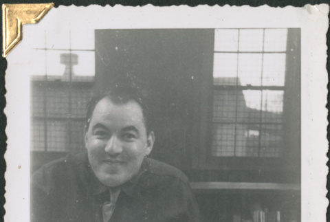 Man sitting at desk (ddr-densho-434-250)