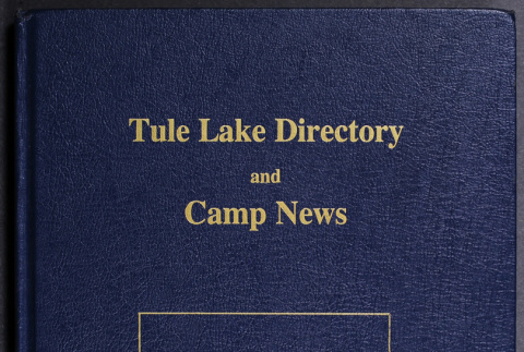 Tule Lake Directory and Camp News (ddr-densho-520-1)