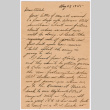 Letter from Kez Tada (ddr-densho-540-16)