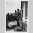 [Men in military uniform on military vehicle] (ddr-csujad-1-19)