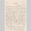 Letter to Mr. and Mrs. Takeda from Rae Kakinai (ddr-densho-501-285)