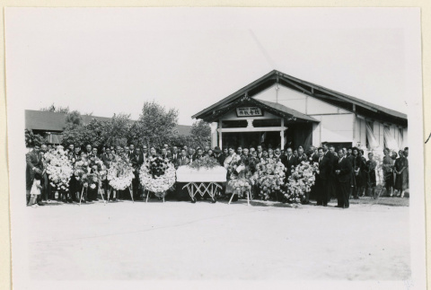 Funeral for Helen Huoko Watanabe (ddr-densho-37-1719)