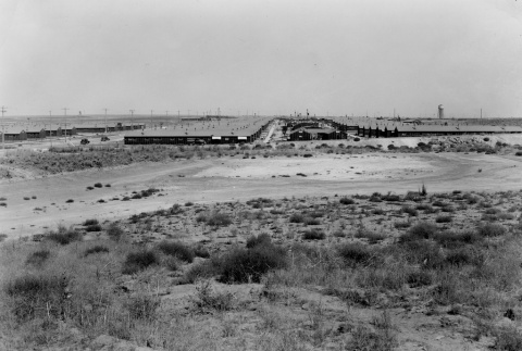 View of camp barracks (ddr-densho-156-11)