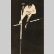 Sueo Ohye pole vaulting (ddr-njpa-4-1557)