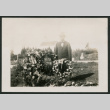 man with floral wreaths (ddr-densho-378-297)