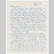 Letter to Sally Domoto from Kan Domoto (ddr-densho-329-166)