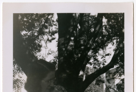 Betty holding baby David (ddr-densho-462-52)