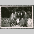 Four Soldiers pose with Three Women and a Child (ddr-densho-368-537)