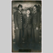 Three Men in Uniform (ddr-densho-368-613)