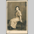 Portrait of women on bench (ddr-densho-316-203)