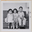 William, Susan and Leslie Shiomi (ddr-densho-522-465)