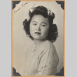 Portrait of Mitzi with a pearl necklace (ddr-densho-542-269)