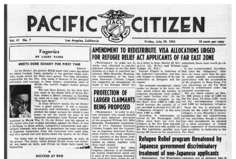 The Pacific Citizen, Vol. 41 No. 5 (July 29, 1955) (ddr-pc-27-30)