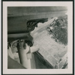 View of column top and decorative eaves from above (ddr-densho-426-2244)