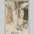 Two women standing outside building (ddr-densho-316-210)