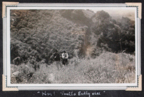 Man and woman in field (ddr-densho-468-550)