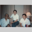 Three men at the 1986 JACL Convention (ddr-densho-10-56)