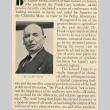 Newspaper clipping regarding Dr. Albert Frank (ddr-njpa-1-344)