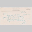Letter adding a contribution to the gift fund for Larry and Guyo Tajiri (ddr-densho-338-401)