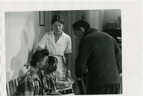 Scene still in the Manzanar hospital (ddr-densho-317-16)