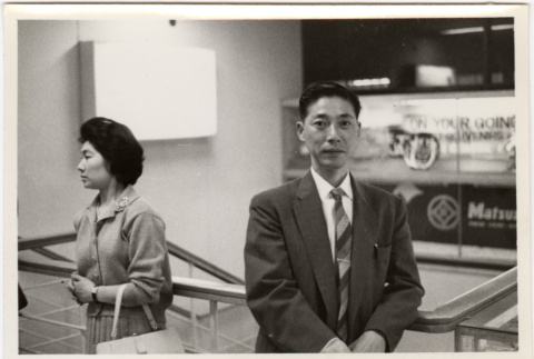 Man and woman standing (ddr-densho-426-71)