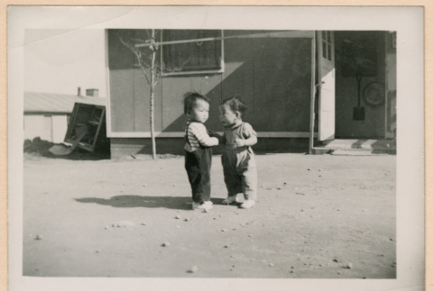 Miki Domoto and another child (ddr-densho-329-1288)