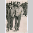 Two Soldiers walking (ddr-densho-368-517)