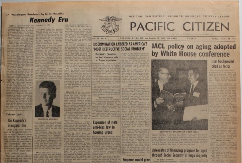 Pacific Citizen, Vol. 52, No. 3 (January 20, 1961) (ddr-pc-33-3)