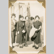 Photo of five women (ddr-densho-341-124)