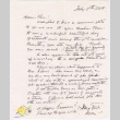 Letter from Mine Okubo to Kaneji Domoto (ddr-densho-329-1209)