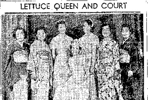 Lettuce Queen and Court (June 22, 1937) (ddr-densho-56-471)