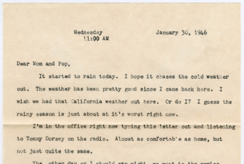 Letter from Tadashi Ishida to Mr. & Mrs. Y Ishida (ddr-densho-535-324)