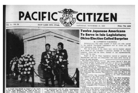 The Pacific Citizen, Vol. 31 No. 20 (November 18, 1950) (ddr-pc-22-46)