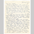 [ Letter to Mrs. Whitney from Fumiko Fukuda | January 26, 1943 ] (ddr-janm-22-109)