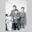 Portrait of four boys (ddr-densho-474-207)