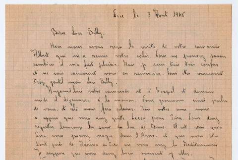 Letter to Bill Iino from Gilbert and Gaby Lodin (ddr-densho-368-824)