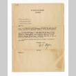 Letter from Dillon S. Myer, Director, War Relocation Authority, to J. Flores, March 1943 (ddr-csujad-51-2)